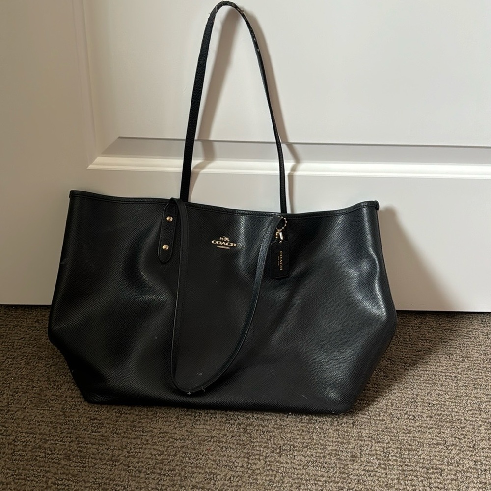 Used Coach tote bag